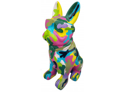 Hund Design Figuren Skulpturen Bulldogge Moderne Skulptur Deko Skulpturen Neu